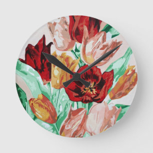 A Beautifully Bold Floral Bouquet of Tulips Ronde Klok