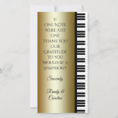 A Bedankt voor je symfonie (Achterkant)