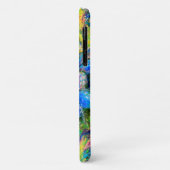 A Bee & Forget-me-not Flowers & Name Case-Mate iPhone Case (Achterkant/links)