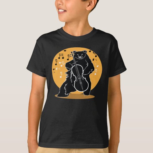 A beer en Cello T-shirt (Voorkant)