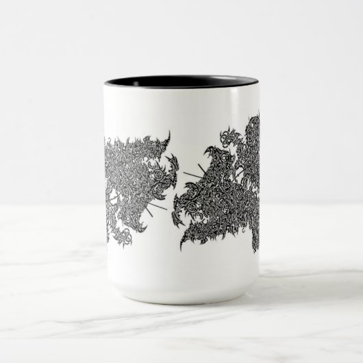 A Behemoth vecht tegen Griffin Mok (Midden)