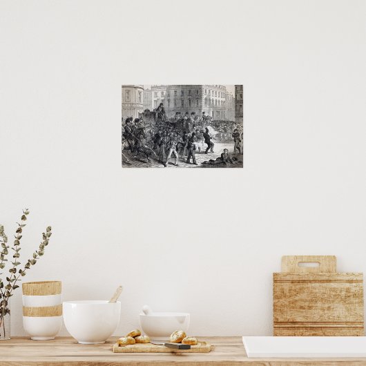 A Belfast Riot Poster (Keuken)