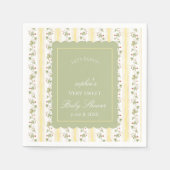 A berry sweet baby is on the way  servet (Voorkant)