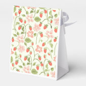 A berry sweet girl is on the way Baby Shower Bedankdoosjes (Achterkant)