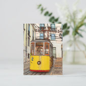 A Bica de Duarte Belo - Lisboa Briefkaart (Staand voorkant)