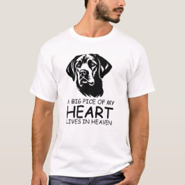 A BIG PICE OF MY HEART LIVES IN HEAVEN T-SHIRT