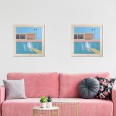 A Bigger Splash – California Pool Print Hockney Muurkunst Sets (Woonkamer)