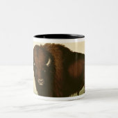 A Bison, c.1832 Tweekleurige Koffiemok (Center)