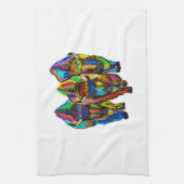 A Bison Trio Theedoek (Verticaal)