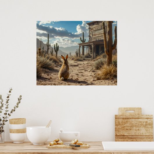 A Bit Dry Poster (Keuken)