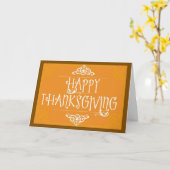 A Blessed Thanksgiving Day Greeting Card Kaart (Gele Bloem)