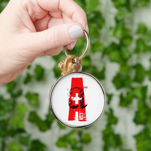 A+ Bloedtype Sleutelhanger (Hand)