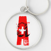 A+ Bloedtype Sleutelhanger (Voorkant)