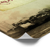 "A Bloodier Roos" - Hoesje Art Wall Poster (Hoek)