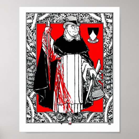 A Bloody Habit Cover Art Print (Voorkant)
