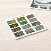 A Blooming California Kartonnen Onderzetters (Schuin)