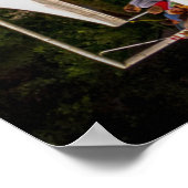 A blue 1959 Cadillac Eldorado Biarritz Poster (Hoek)