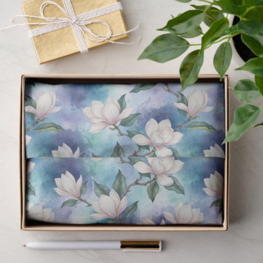 A Blue and Pink Easter Series Design #10 Tissuepapier (Geschenk)