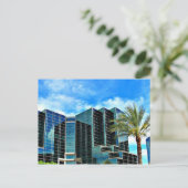 "A Blue Phoenix" Briefkaart (Staand voorkant)