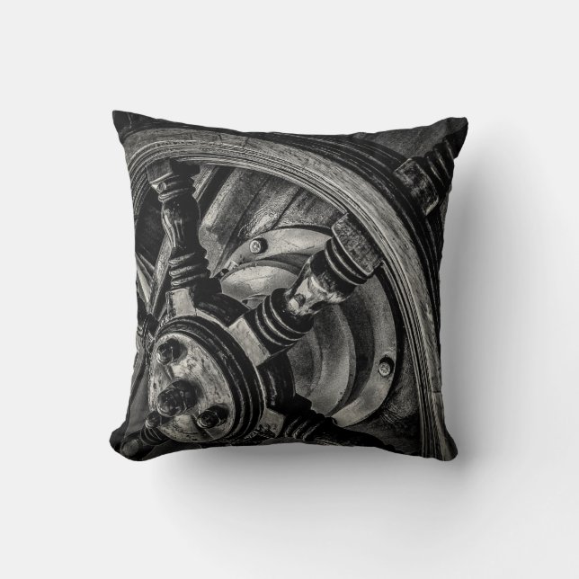 A Boat's Helm Kussen (Voorkant)