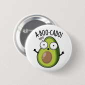 A-boe-ka-do Grappige Avocadoverschrikkingspuns Ronde Button 5,7 Cm (Voorkant /achterkant)