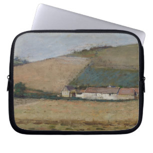 A Boerderij between Hills, Giverny, c.1887 Laptop Sleeve