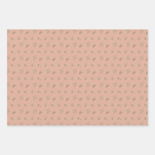 A boho bug collection inpakpapier vel (Voorkant 3)