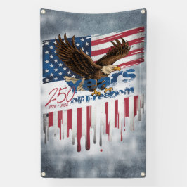 A bold, distressed illustration of a eagle spandoek