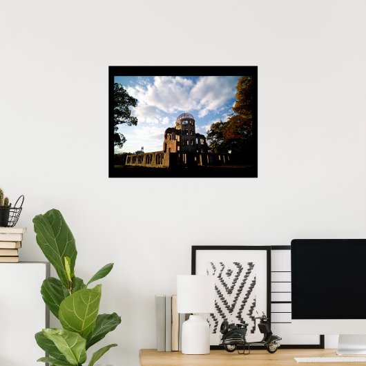 A-Bombkoepel Poster (Thuiskantoor)