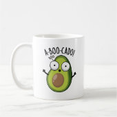 A-boo-cado Funny Avocado Scare Puns Koffiemok (Links)