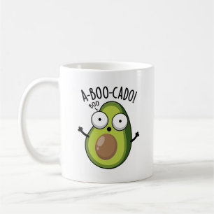 A-boo-cado Funny Avocado Scare Puns Koffiemok