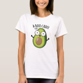 A-boo-cado Funny Avocado Scare Puns T-shirt (Voorkant)