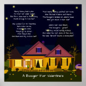 A Booger For Valentine's or Prom Night Poem Poster (Voorkant)