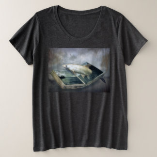 A book of water grote maat t-shirt
