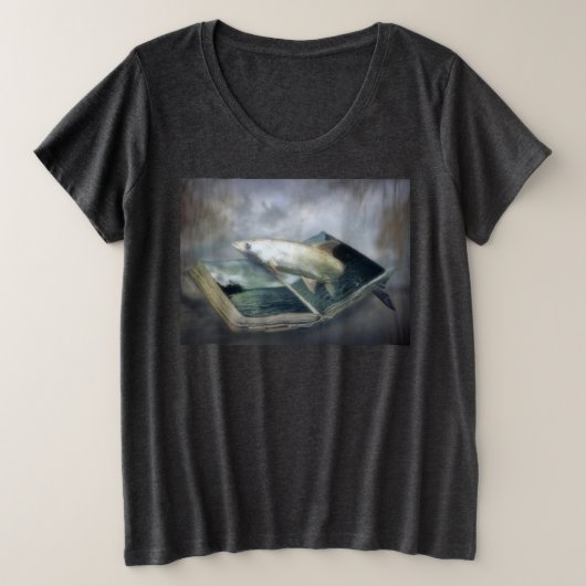 A book of water grote maat t-shirt (Design voorkant)