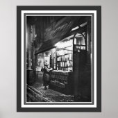 A Bookshop in Londen ca. 1926 Poster (Voorkant)