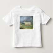 A Border Leicester Ewe (oil on canvas) Kinder Shirts (Voorkant)