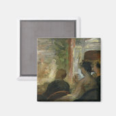 A Box at the Theater, c.1865-70 Magneet (Voorkant / Achterkant)