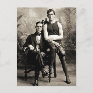A Boxer en Zijne Gentleman Briefkaart