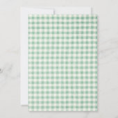 A Boy and Girl Twins Baby Shower Flat Card Kaart (Achterkant)