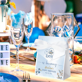 A Boy Is Brewing Tea Party Boy Baby shower Bedankdoosjes