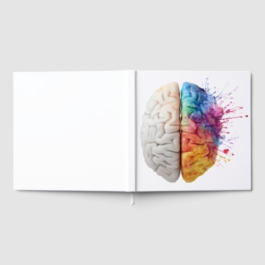 A brain divided between logical and creative sides gastenboek (Volledig)