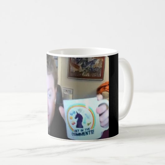 A Brennan Lee Mulligan Get In The Comments Mug Mug Koffiemok (Voorkant rechts)