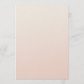 A Bride in a Tini Bit Coquette Pink Bridal Shower Kaart (Achterkant)