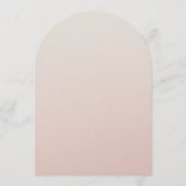 A Bride in a Tini Bit Martini Bridal Shower Kaart (Achterkant)