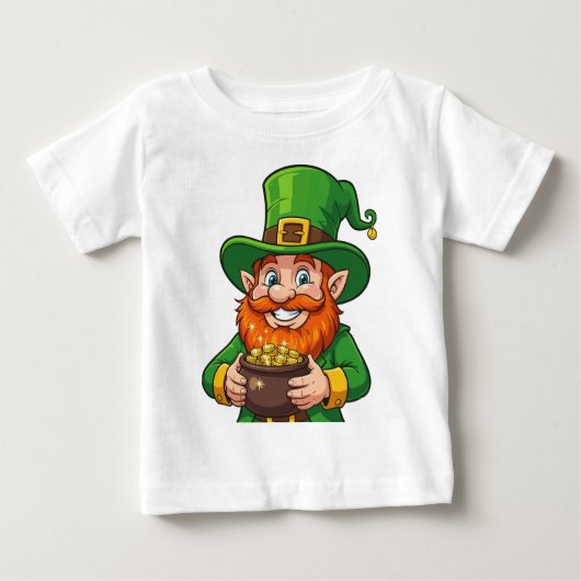 A Bright Cheerful Cartoon Leprechaun (Voorkant)