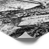 A British Druid, gegraveerd door van der Gucht, 17 Poster (Hoek)