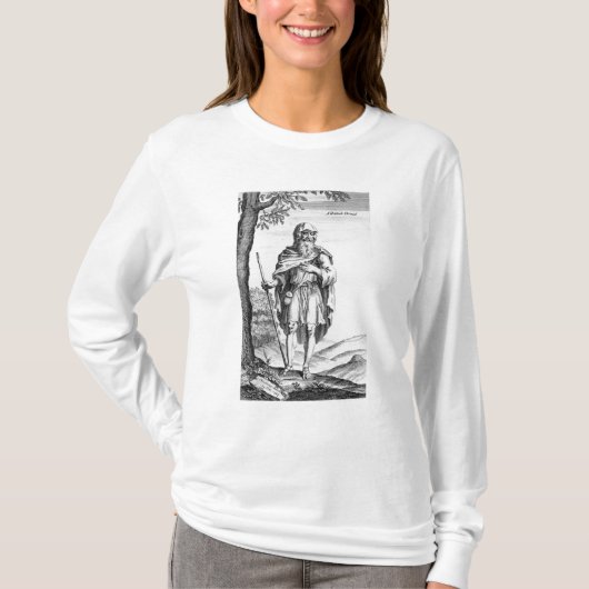 A British Druid, gegraveerd door van der Gucht, 17 T-shirt (Voorkant)