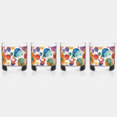 A Bunch of Splatter Whisky Glas (Rechts)