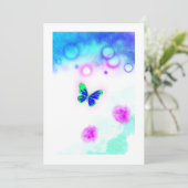 A Butterfly  Kaart (Staand voorkant)
